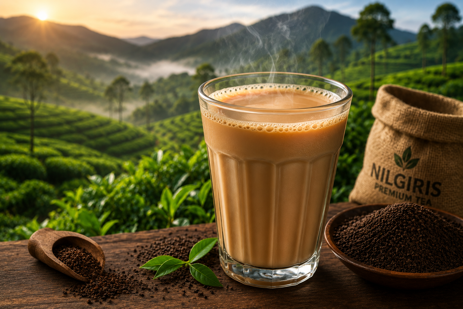 Nilgiris Tea from Gudalur — Hand-Picked in the Blue Mountains, Procured Direct from Factory