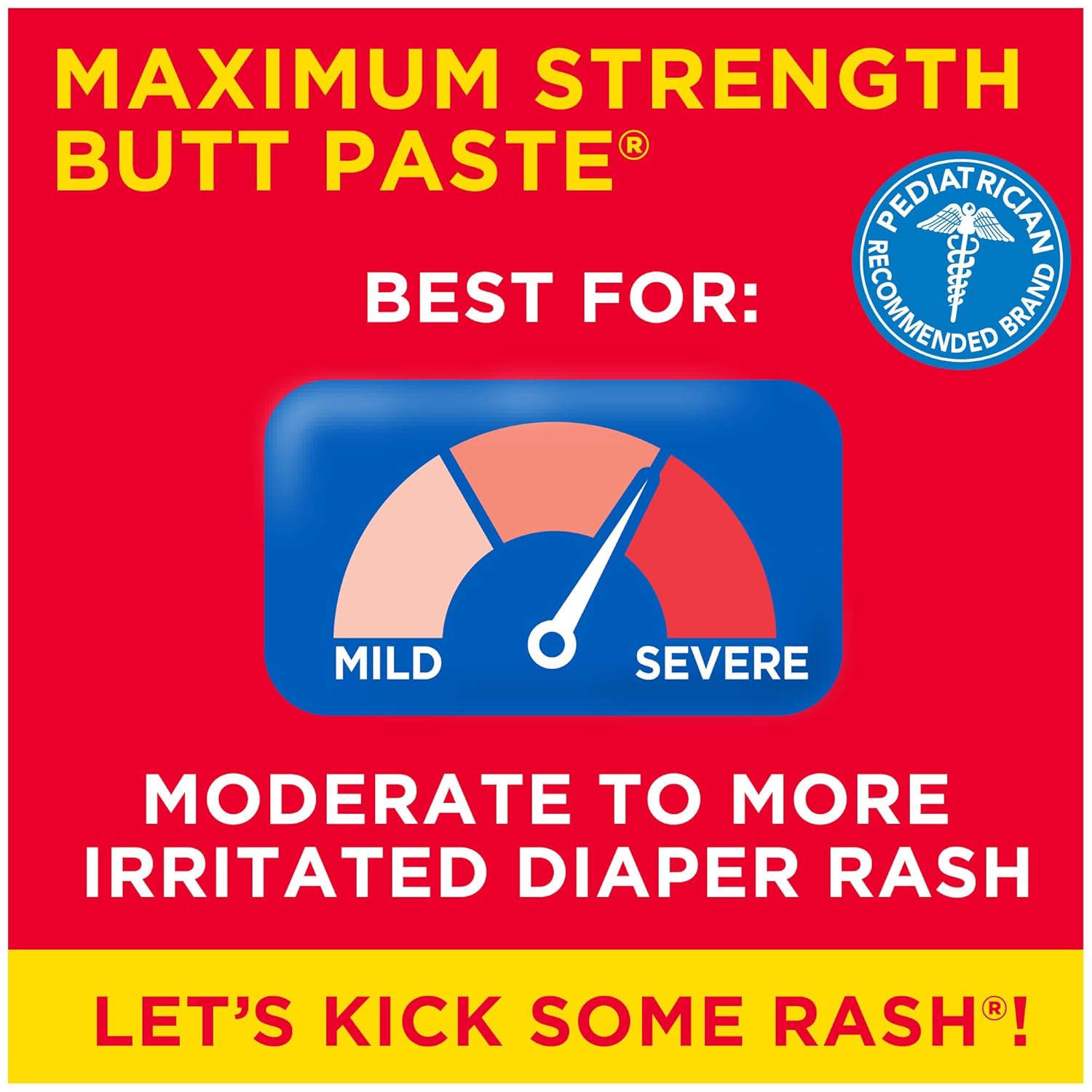 Boudreaux's Butt Paste Maximum Strength Diaper Rash Cream, Ointment For Baby, 4 Oz Tube Visit The