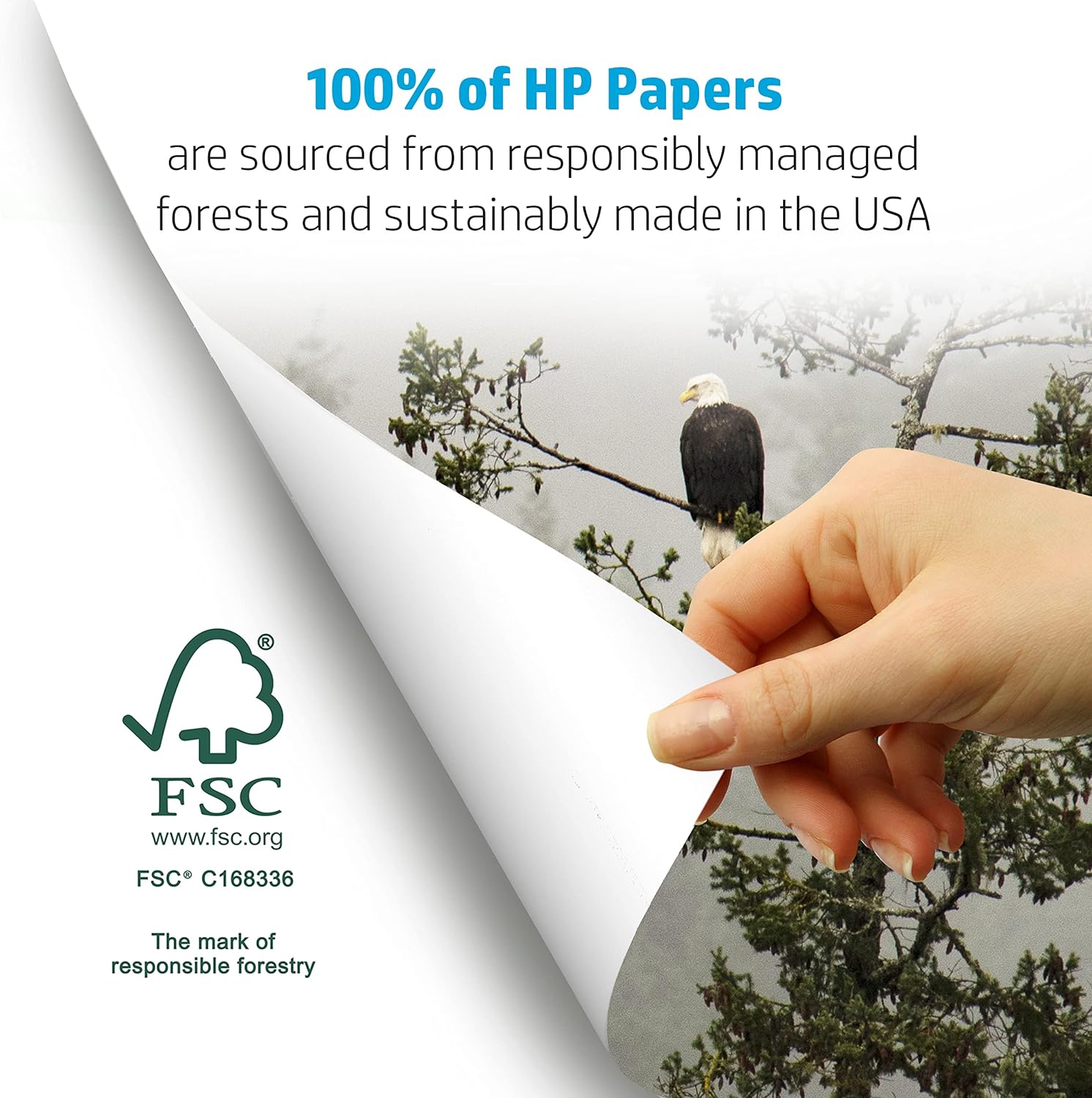 HP Printer Paper | 8.5 X 11 Paper | Copy &Print 20 Lb | 1 Ream Case - 500 Sheets