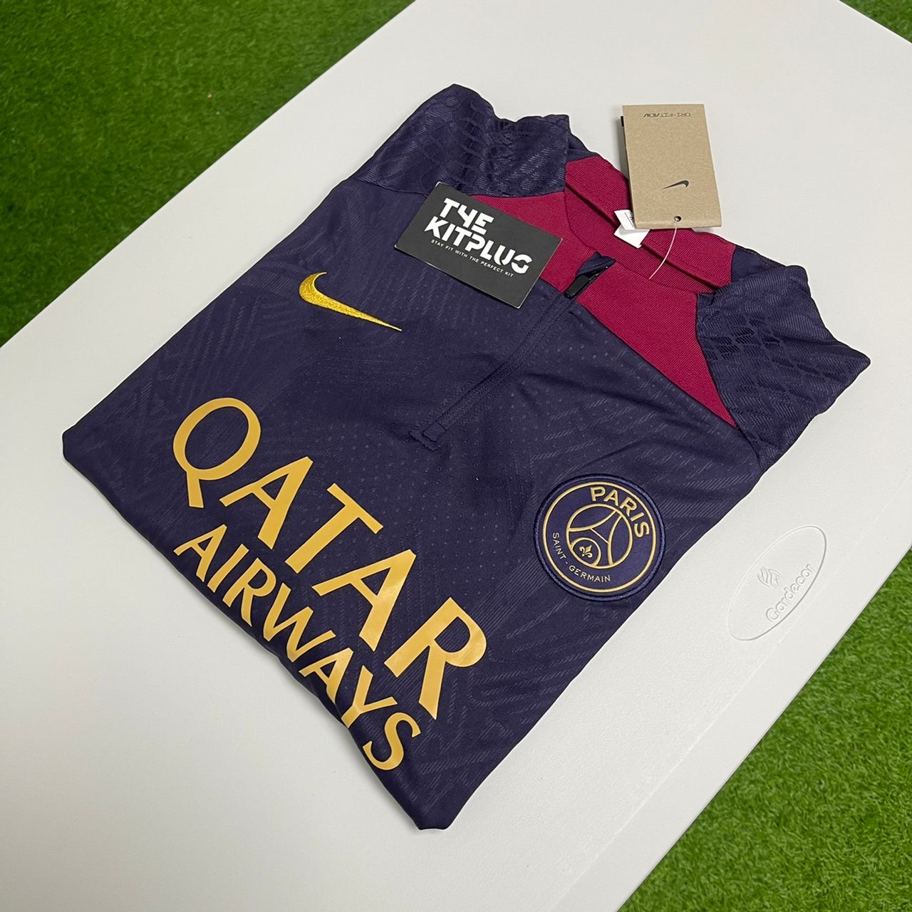 PSG Nike ADV Dri-Fit Strike Drill Quarter Zip Full Tracksuit 2023/24 - Purple/Burgundy/Gold