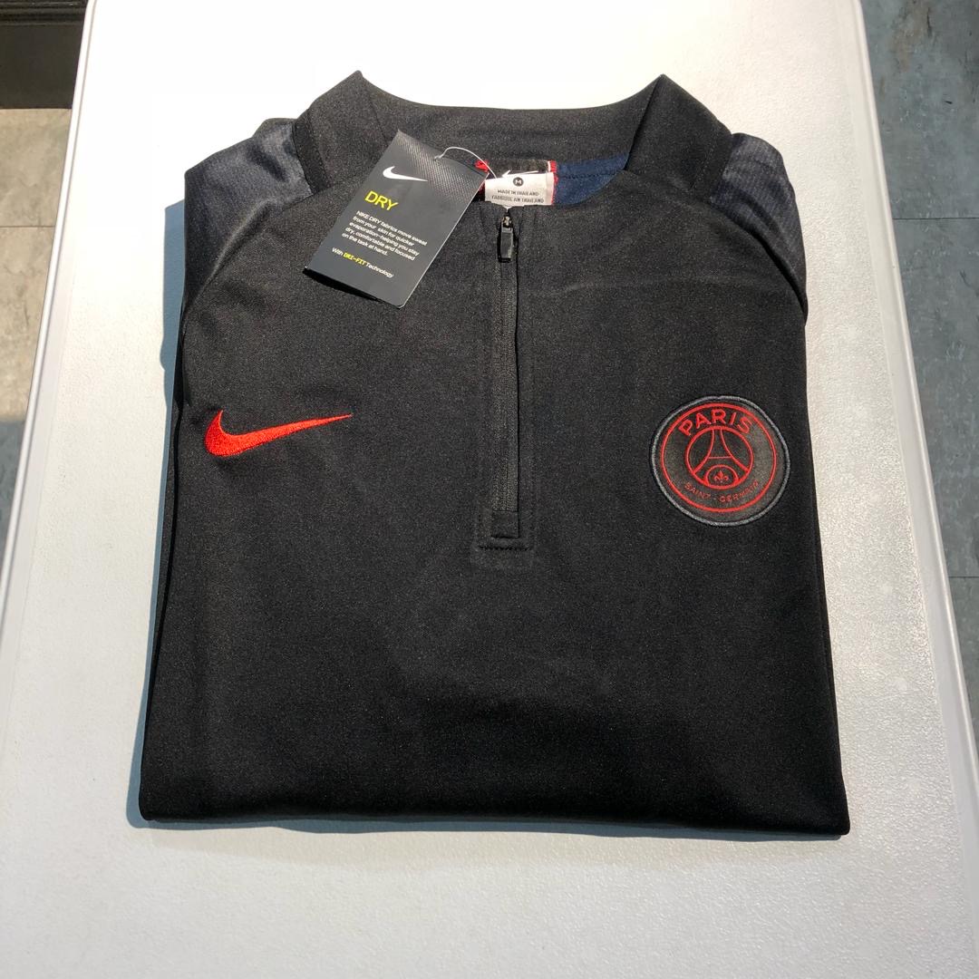PSG Nike Strike Drill Quarter Zip Full Tracksuit 2019/20 - Black/Red