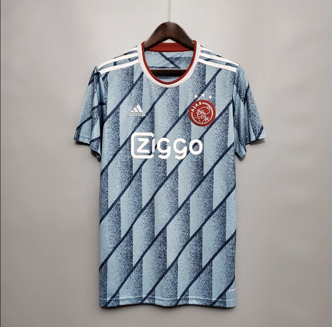 2020/21 Ajax Away Shirt – Light Blue & Navy