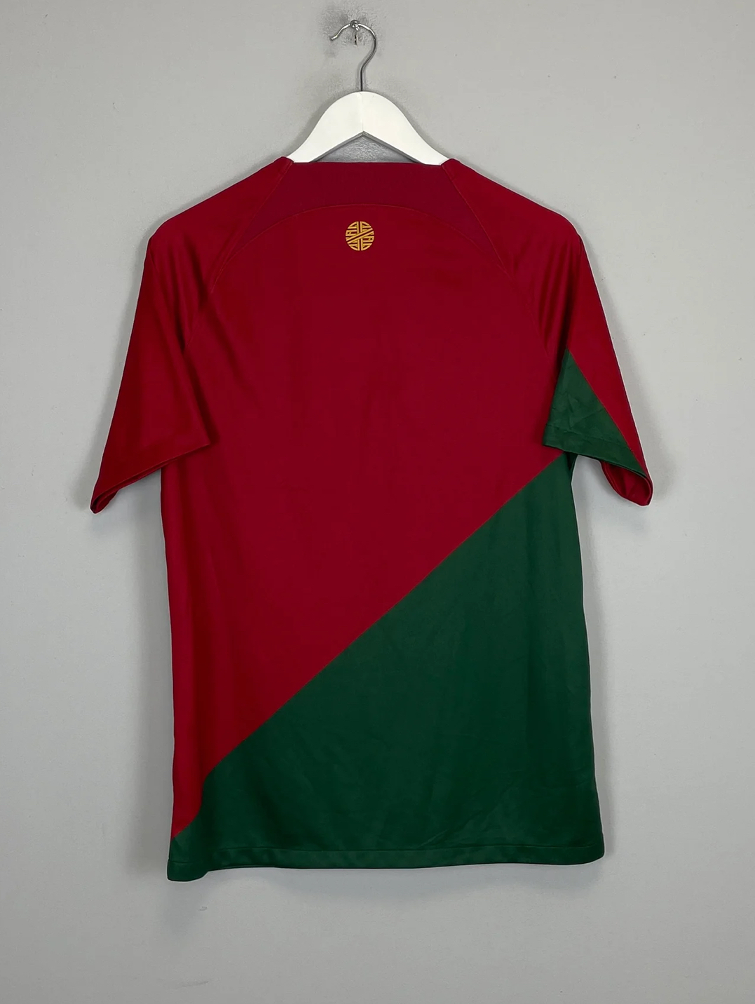2022 Portugal Home Shirt - Pepper Red/Gorge Green/Gold Dart