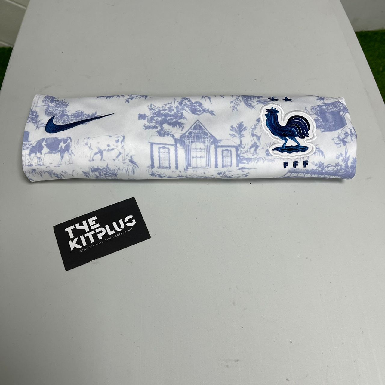 2022/23 France Away Shirt - White/Game Royal