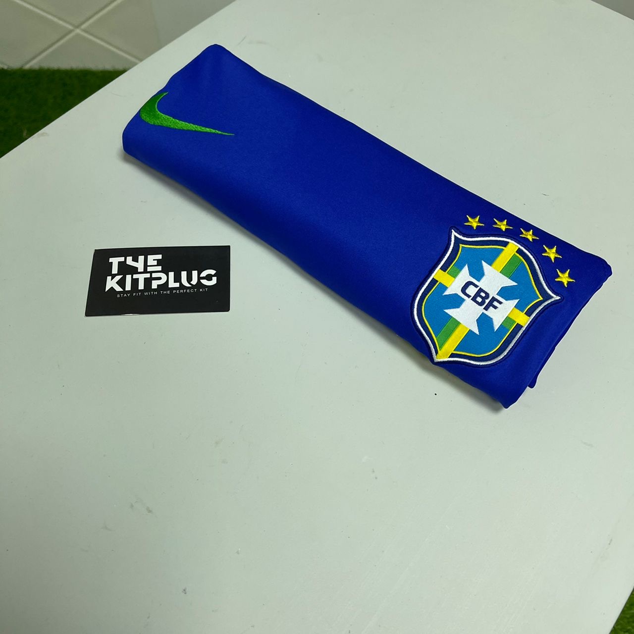 2022 Brazil World Cup Away Shirt - Paramount Blue/Green Spark/Dynamic Yellow