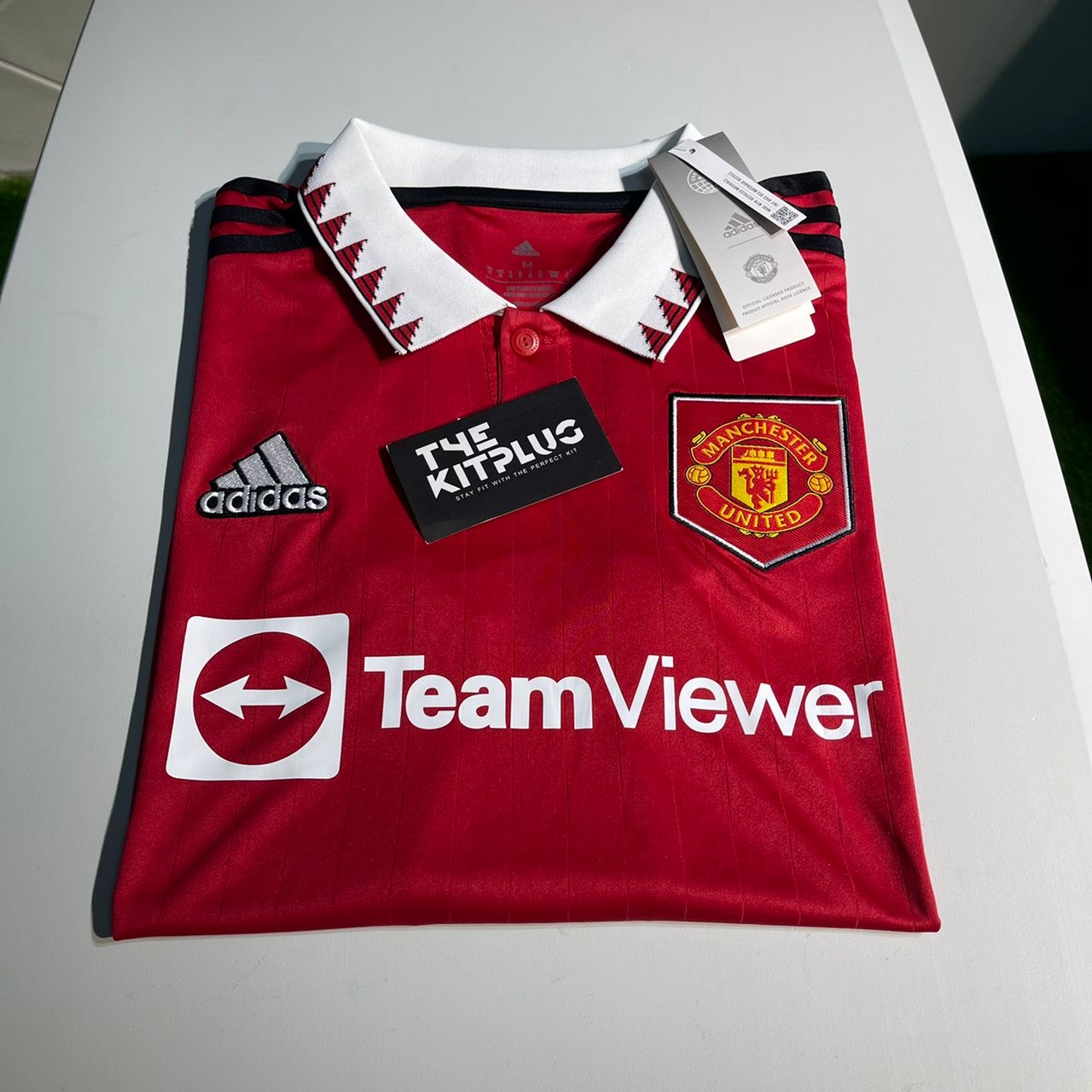 2022/23 Man United Adidas Home Shirt - Red/White