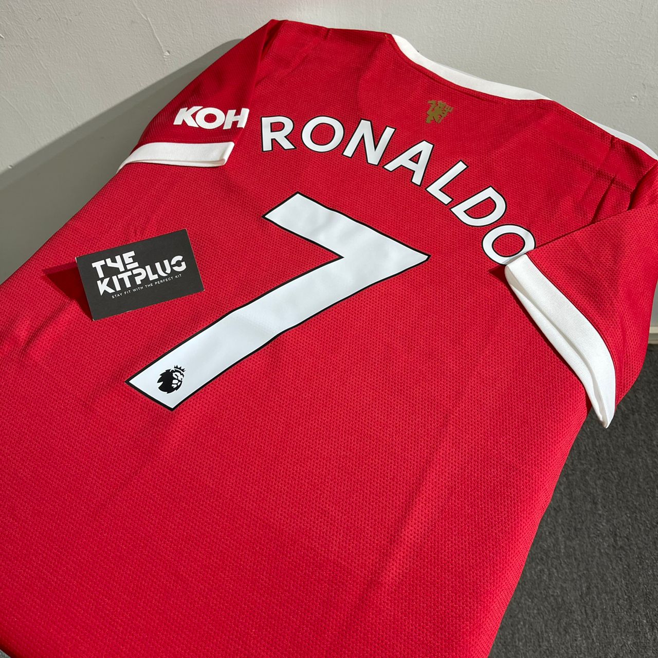 Manchester United 2021/22 Adidas Home Kit - Red/White - 