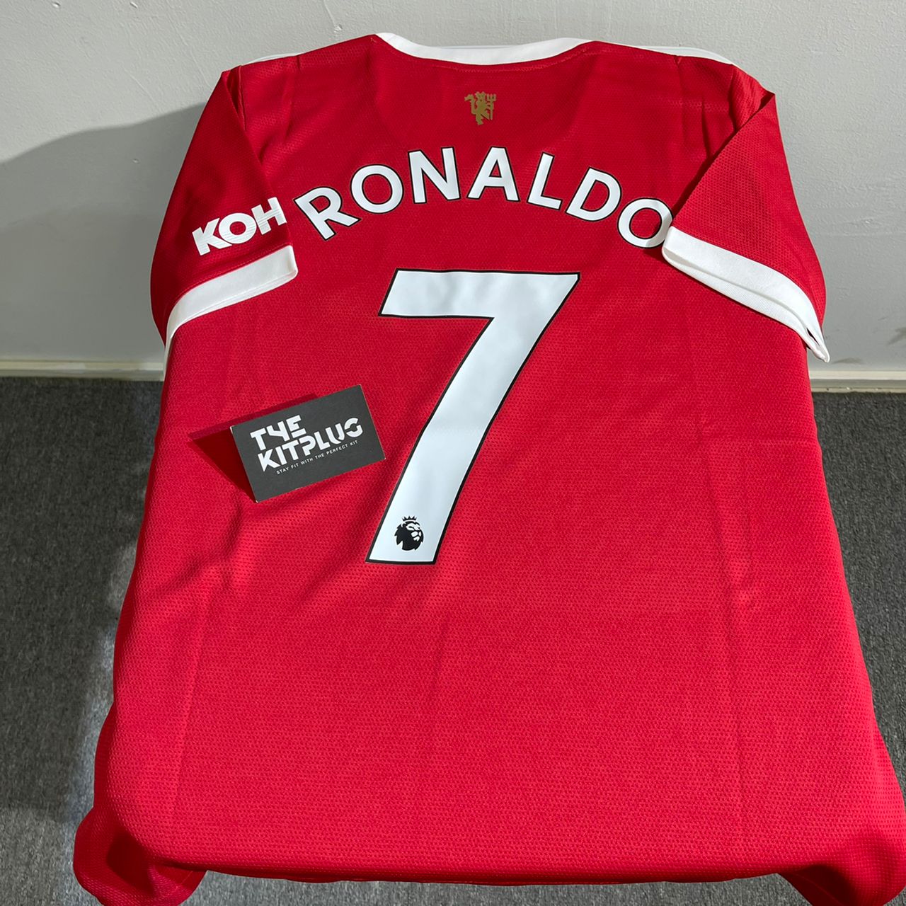 Manchester United 2021/22 Adidas Home Kit - Red/White - 