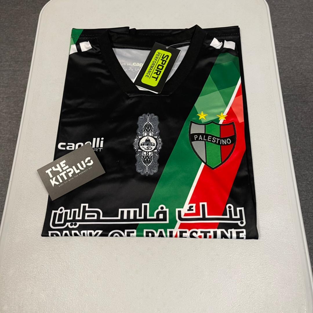 Palestine Home Shirt - Black/Green/Red/White 