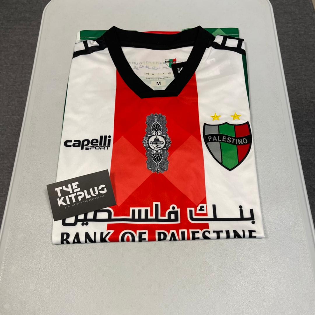 Palestine Away Shirt - Red/White/Black/Green