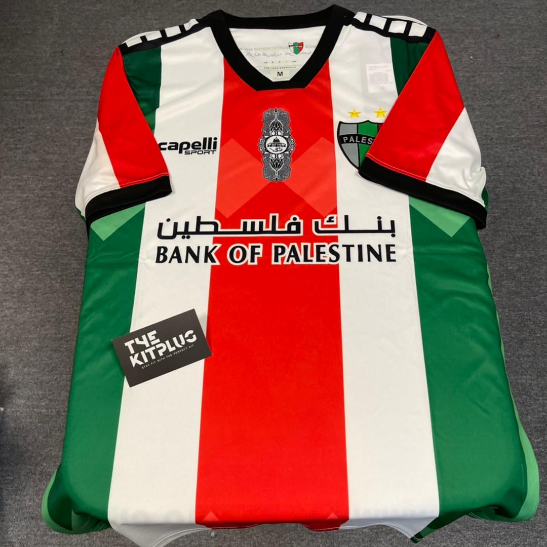Palestine Away Shirt - Red/White/Black/Green