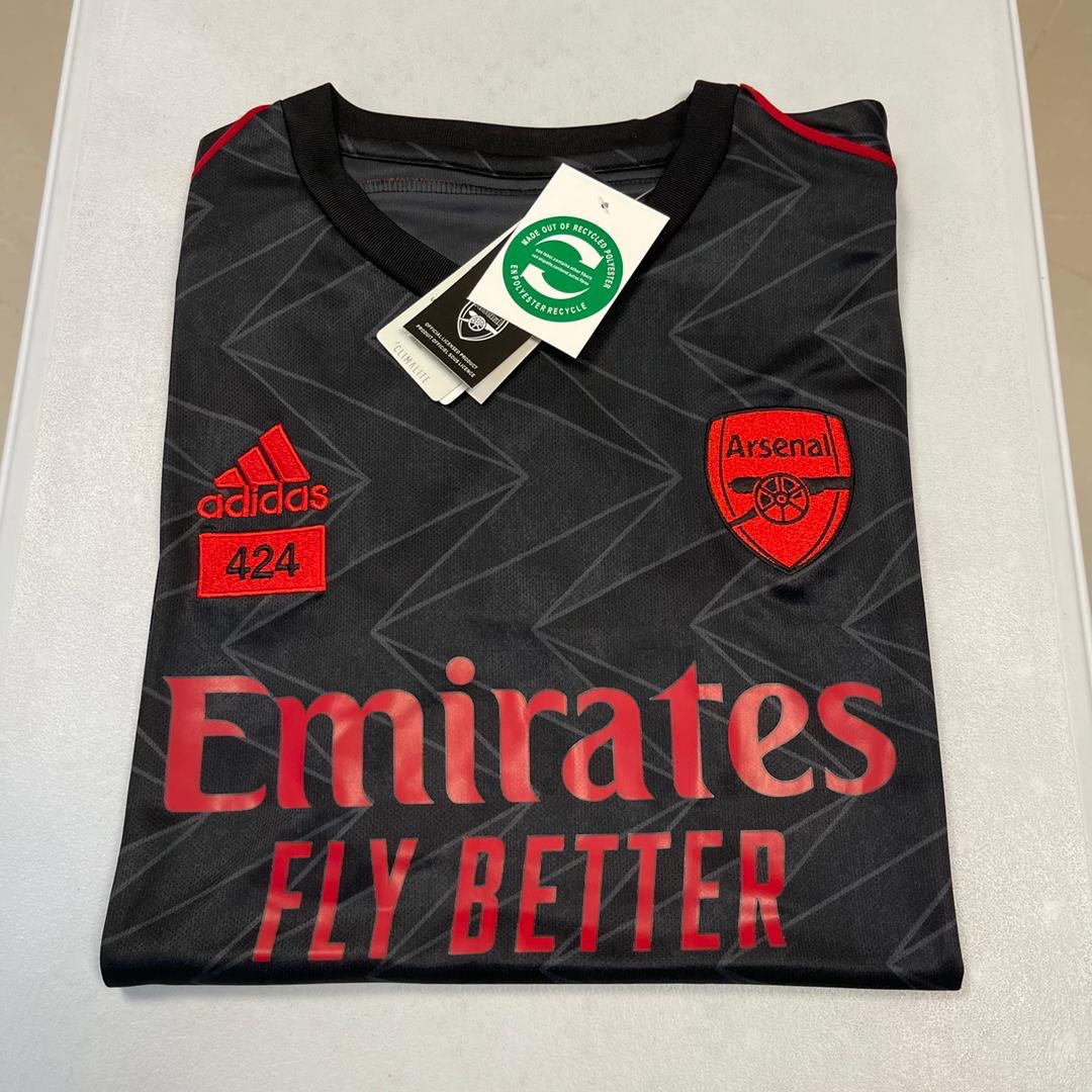 Arsenal x 424 Adidas Limited Edition Shirt 2021 - Black/Red
