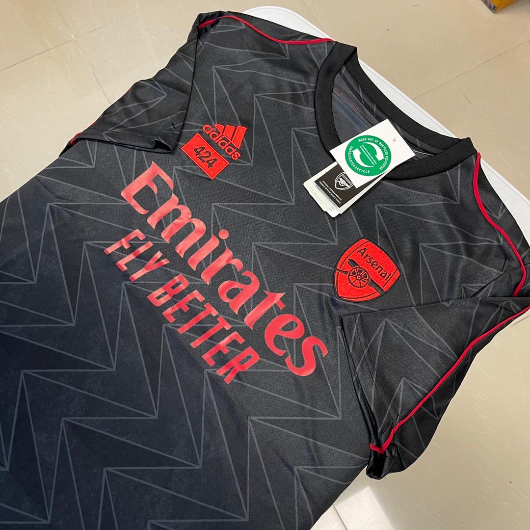 Arsenal x 424 Adidas Limited Edition Shirt 2021 - Black/Red