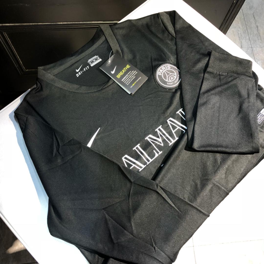 Nike PSG Balmain Concept Long Sleeve Shirt - Black