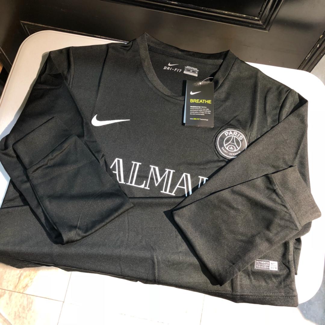 Nike PSG Balmain Concept Long Sleeve Shirt - Black