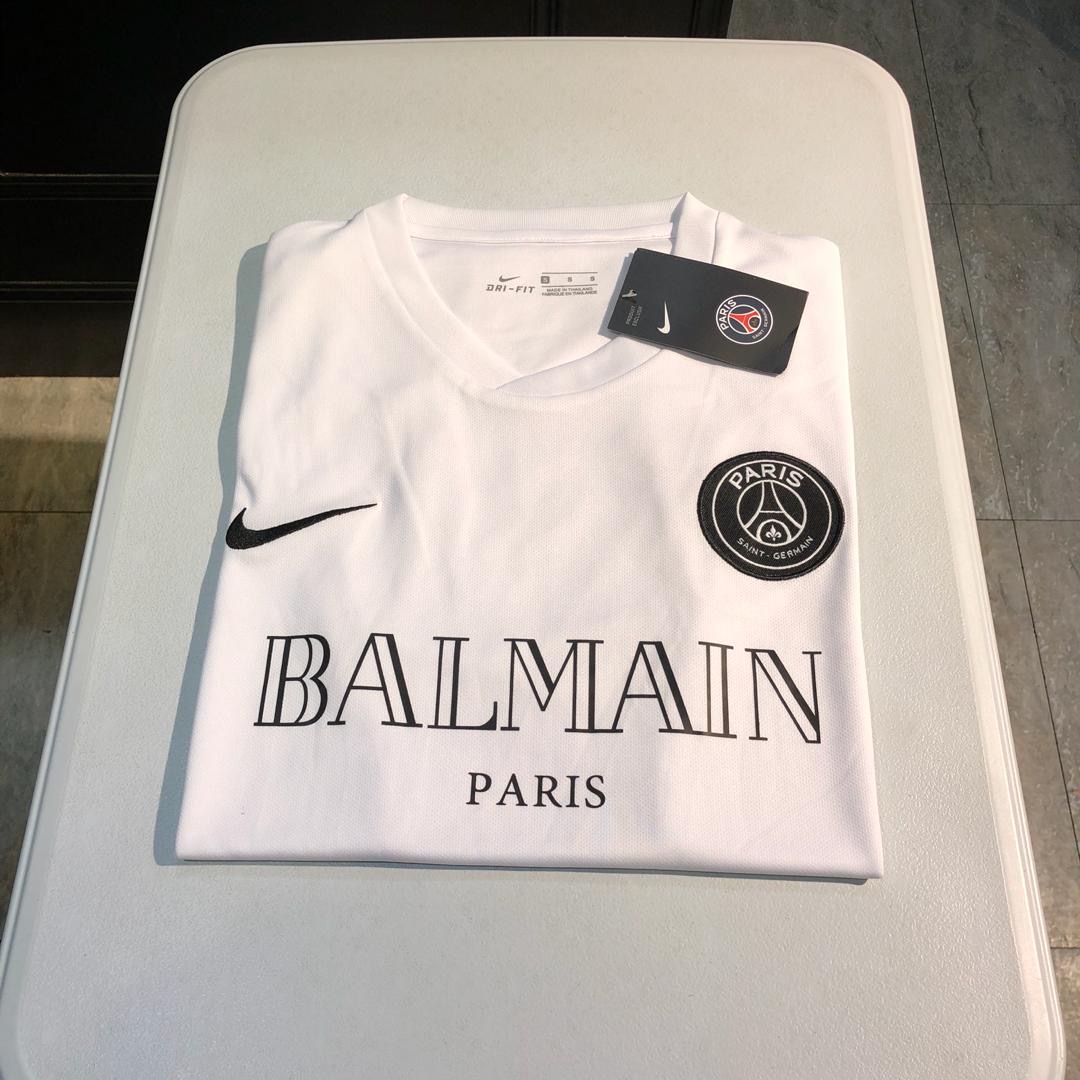Nike PSG Balmain Concept Shirt - White 