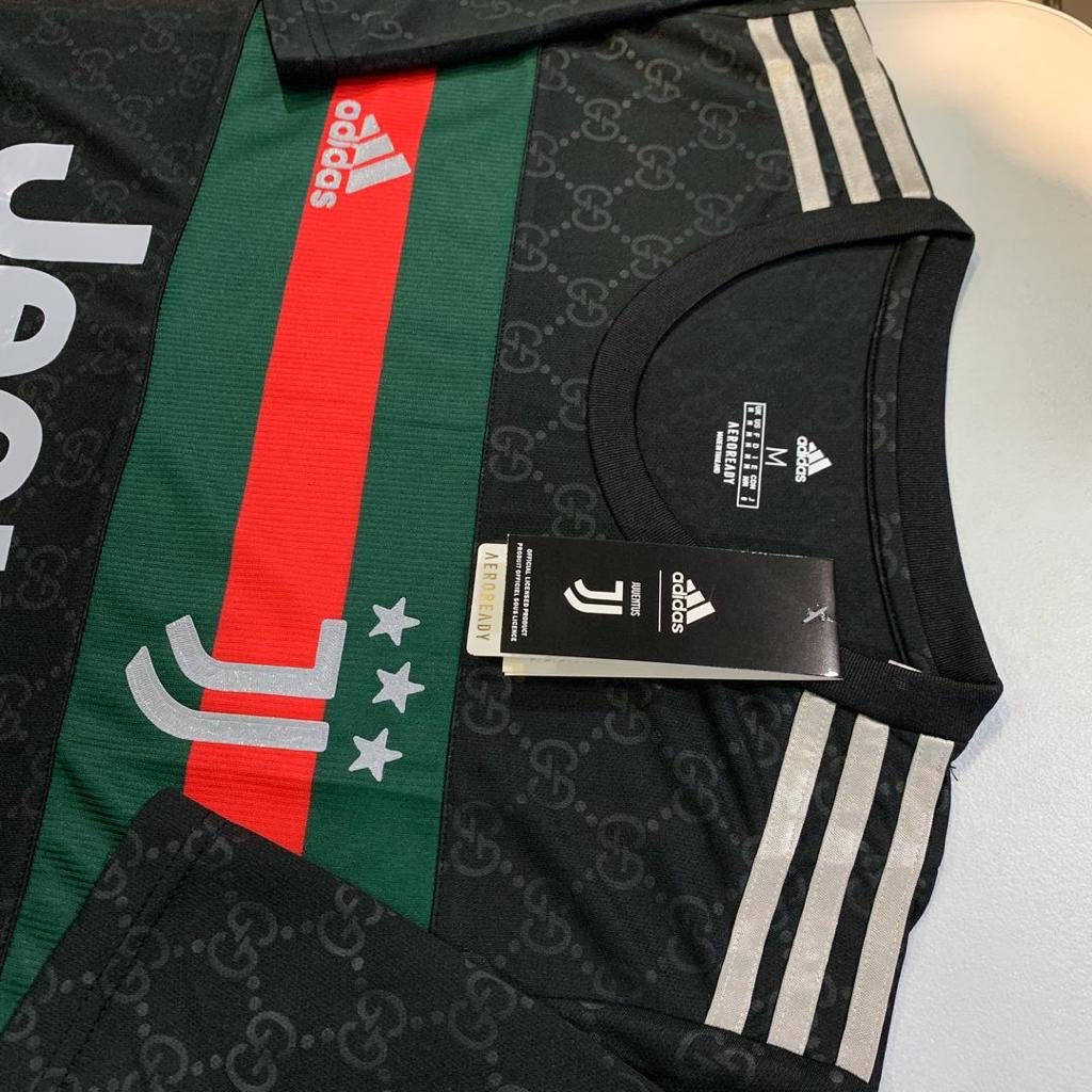 Adidas Juventus Concept Shirt - Black/Green/Red