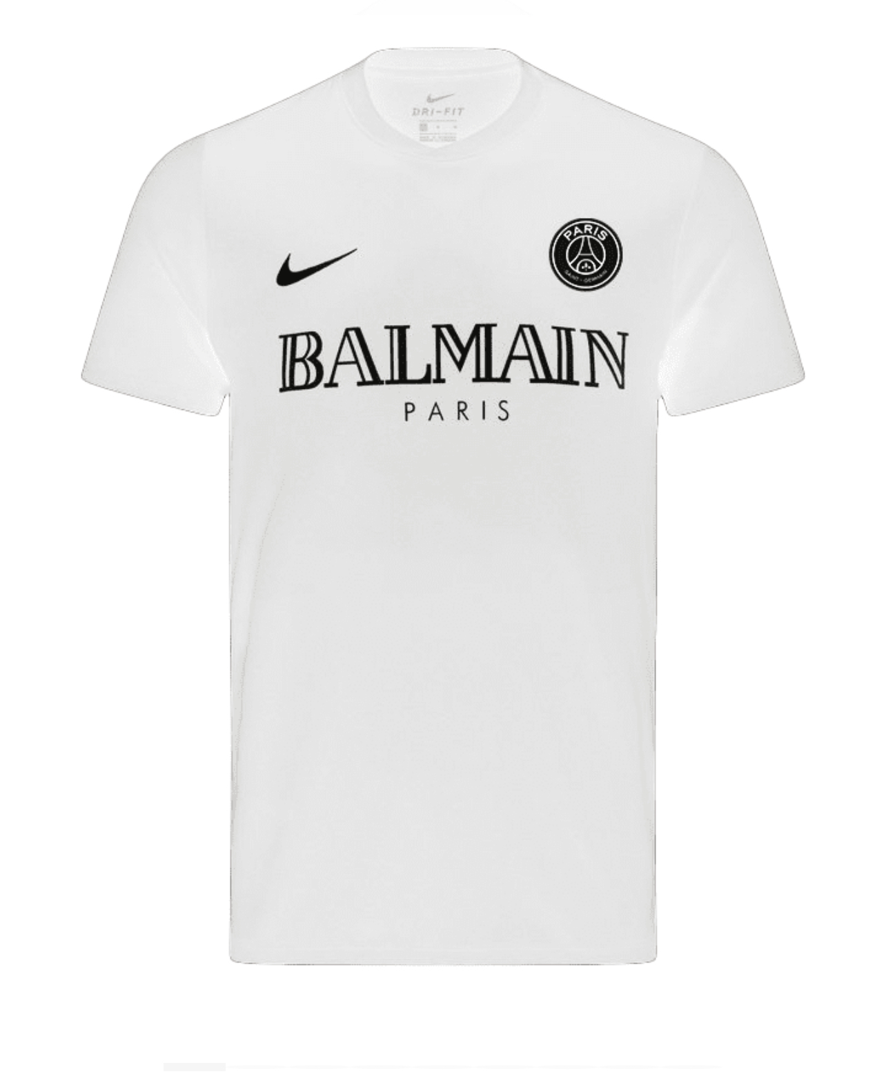 Nike PSG Balmain Concept Shirt - White 