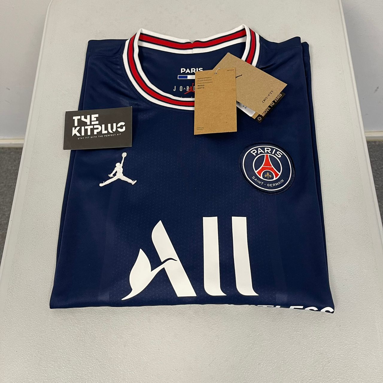 2021/22 PSG x Jordan Home Shirt - Messi #30 - Navy/White/Red