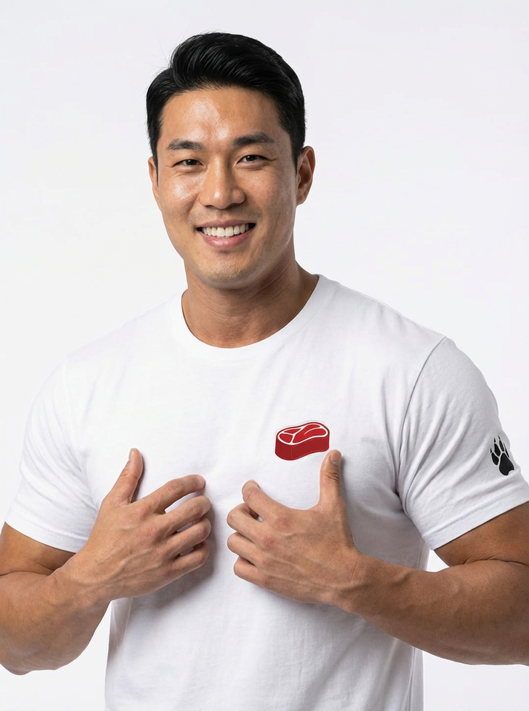  BeefCake - White Tee