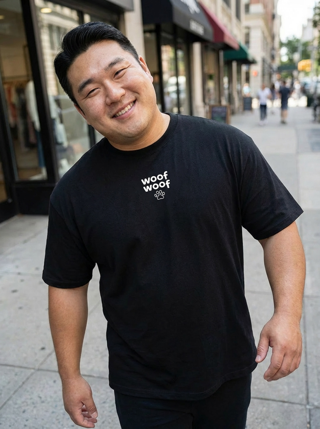 OVERSIZED Woof Woof - Tee