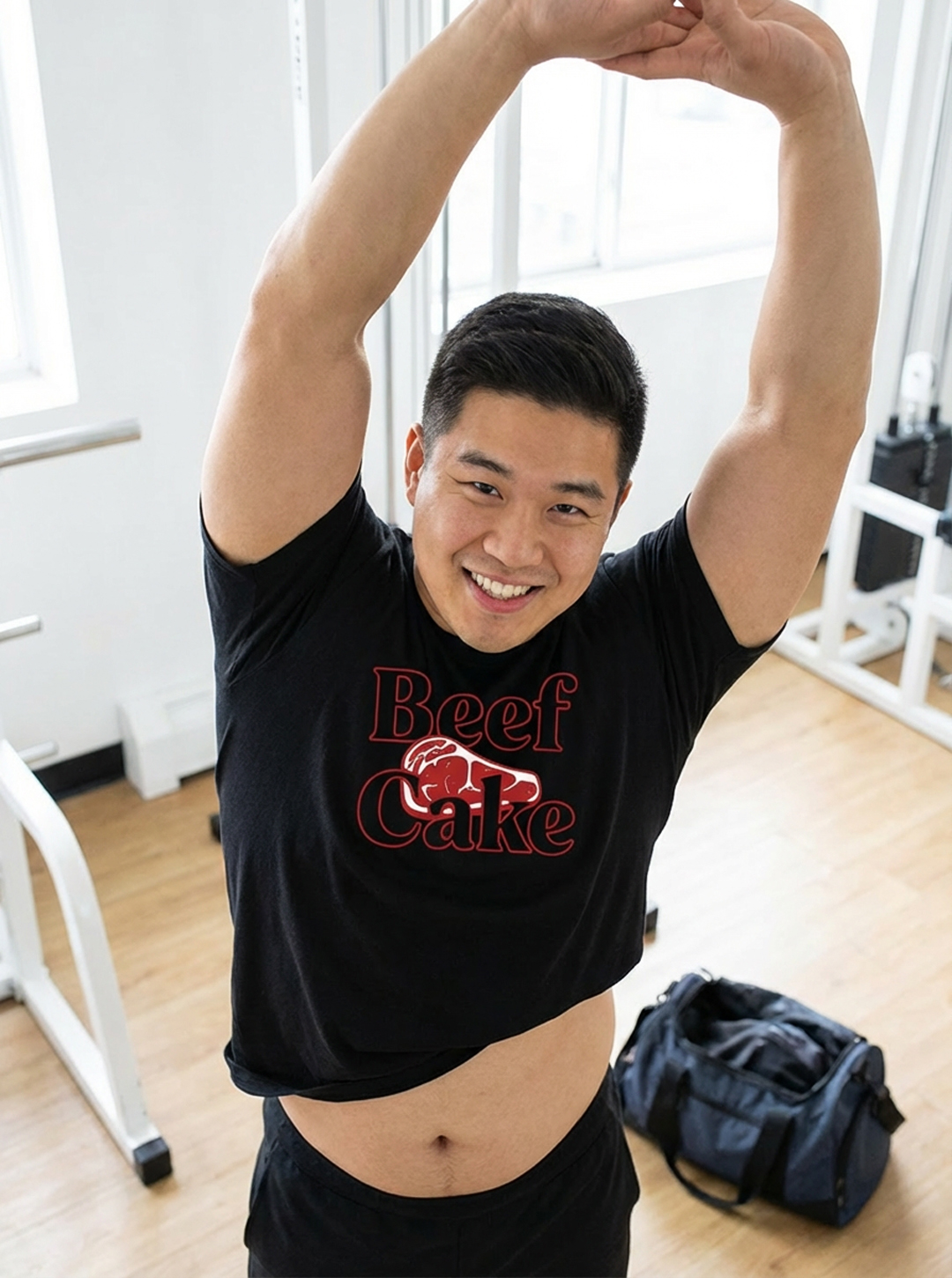 BeefCake - Black Tee