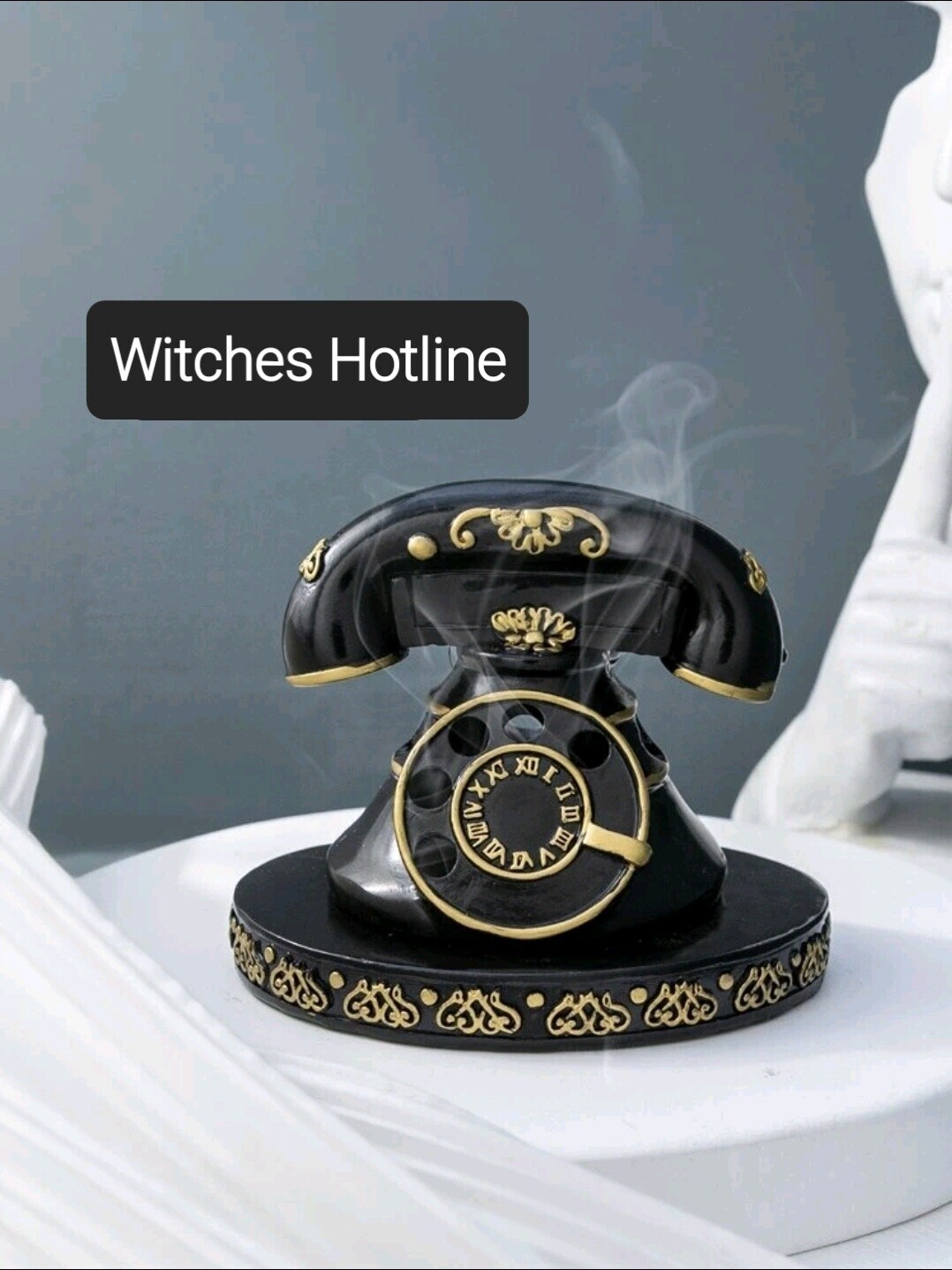 Witches Hotline Incense Holder