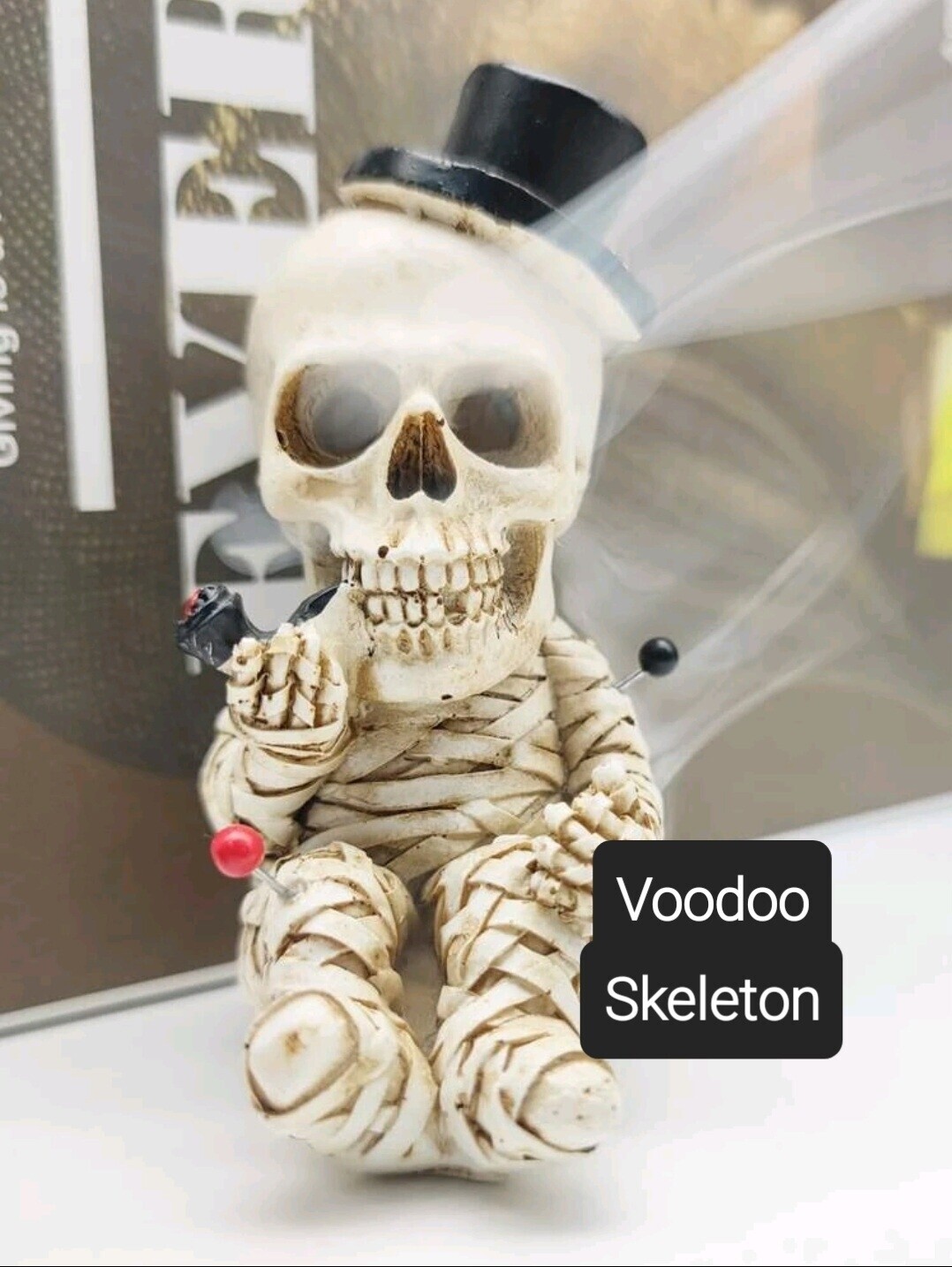 Voodoo Skeleton Incense Holder