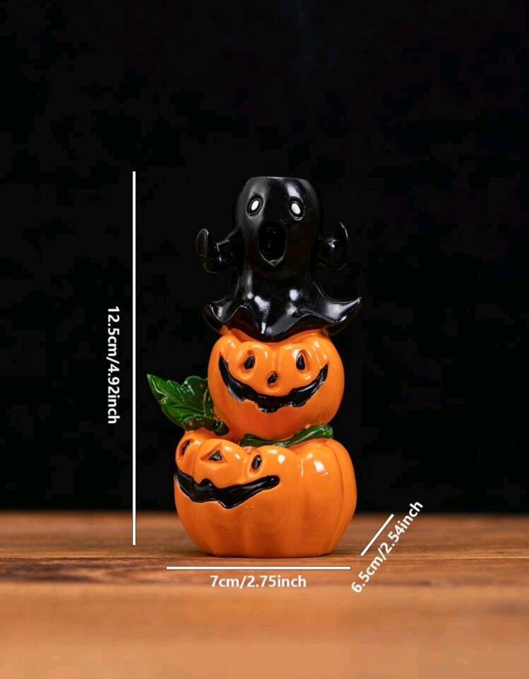 Pumpkins & Devil Incense Holder