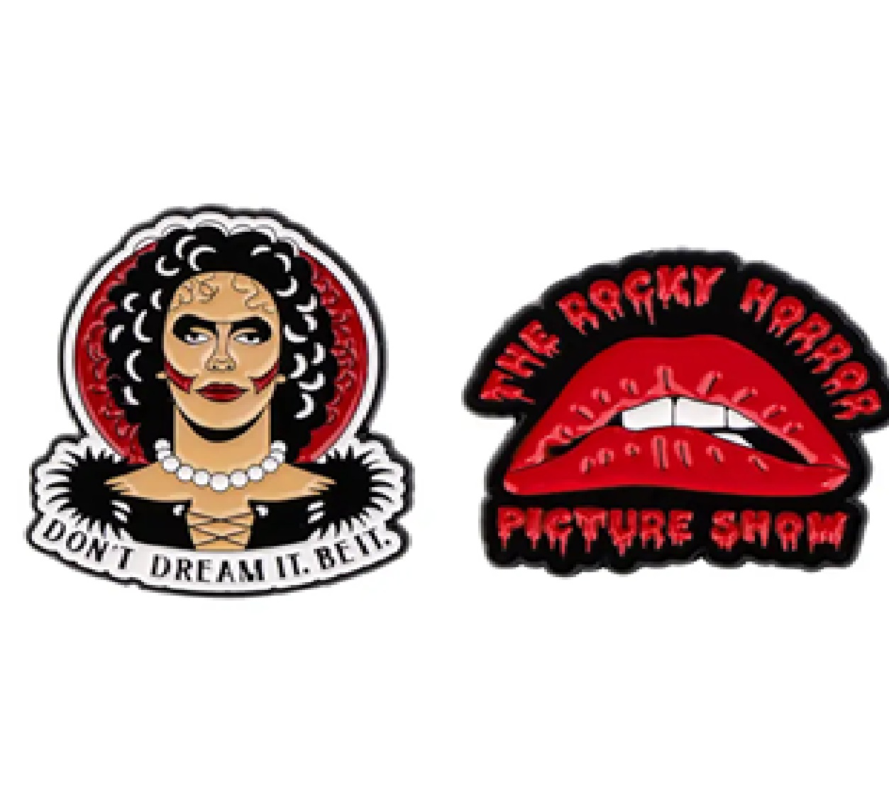 Rocky Horror Pin Badges