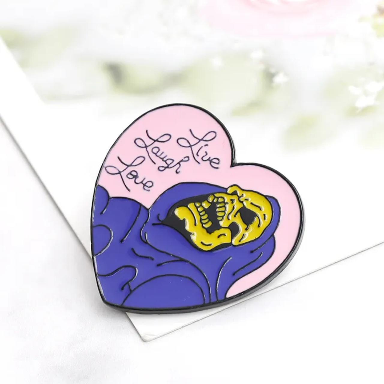 Skelator Pin Badges