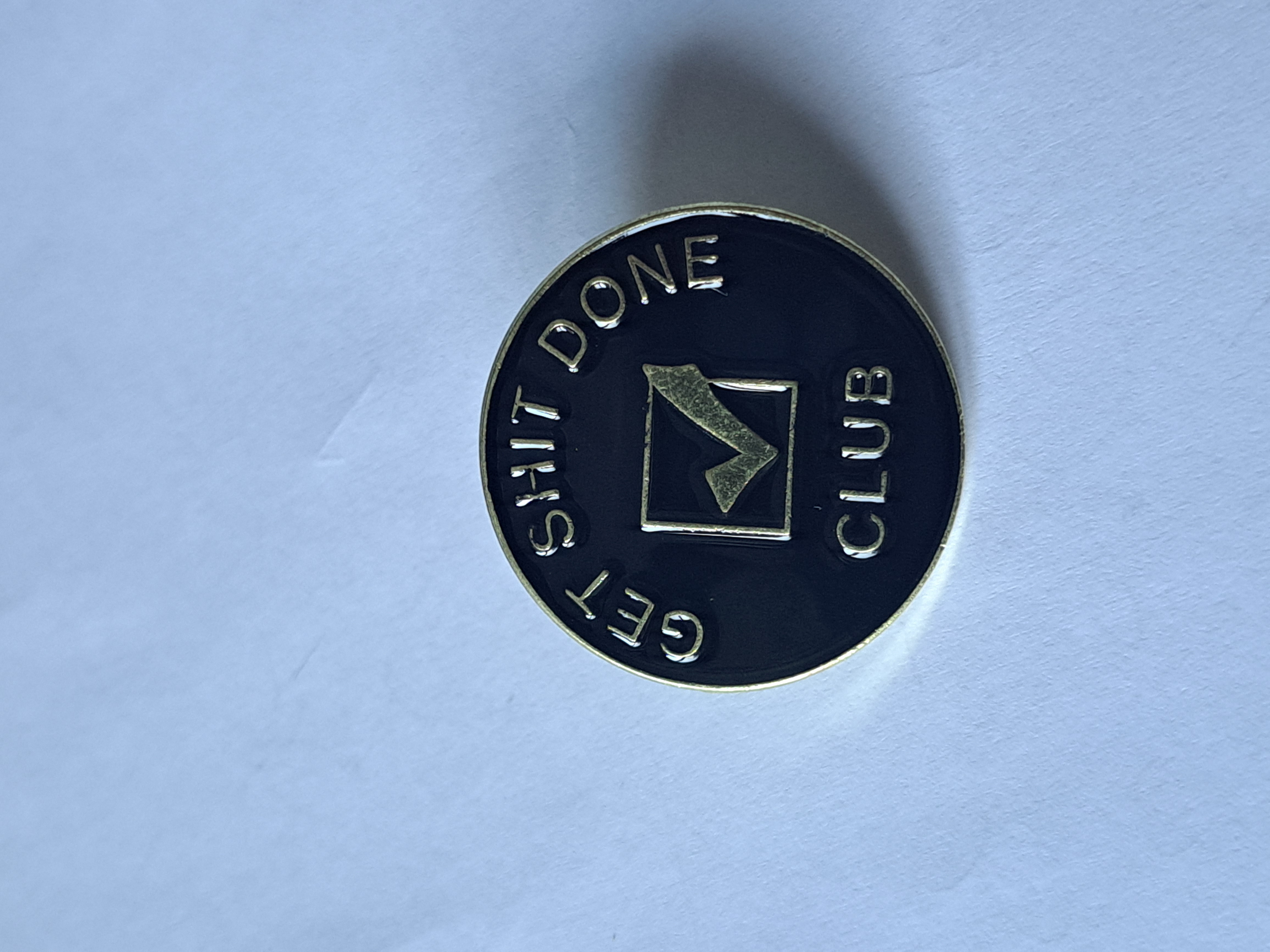 Get Shit Done Club Pin