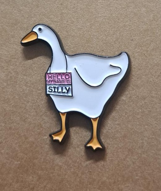 My Name Is Silly Pin