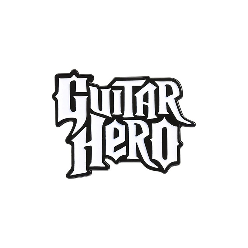 Guitar Hero Logo Pin