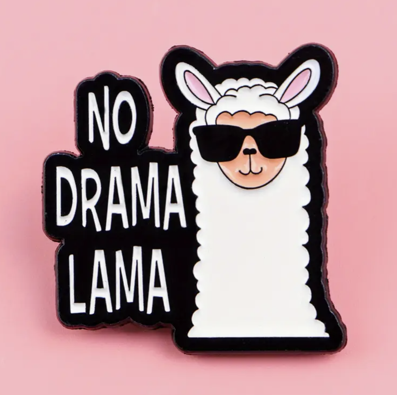 No Drama Llama Pin