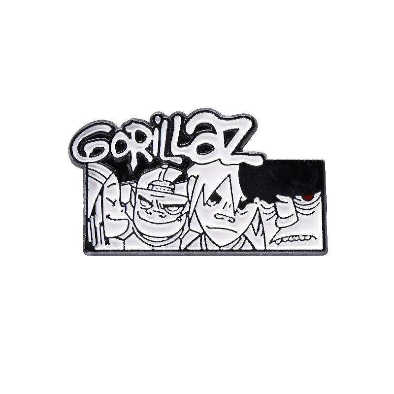 Gorillaz Pin