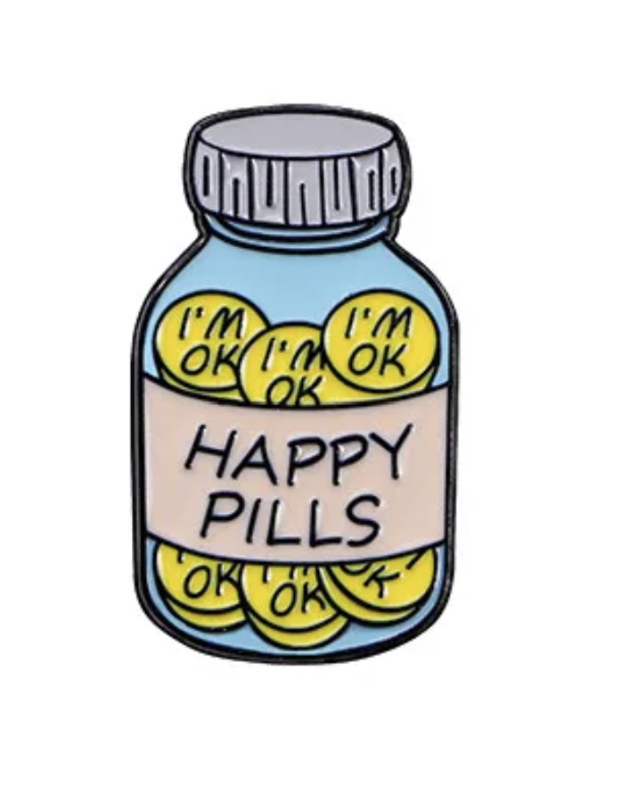 Happy Pills Pin