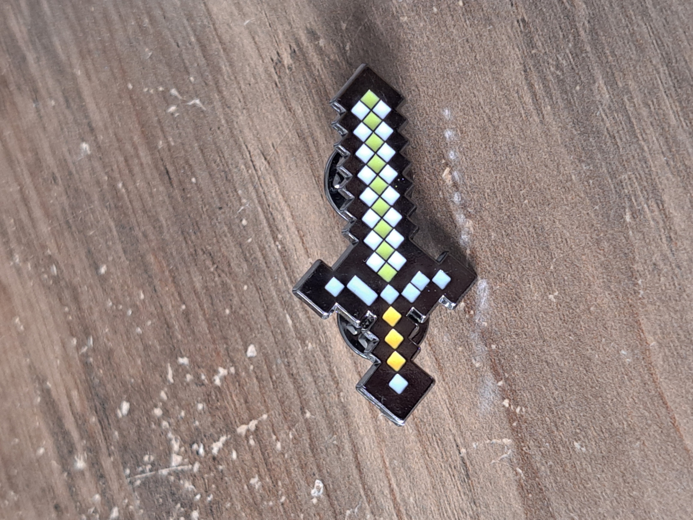 Minecraft Sword Pin