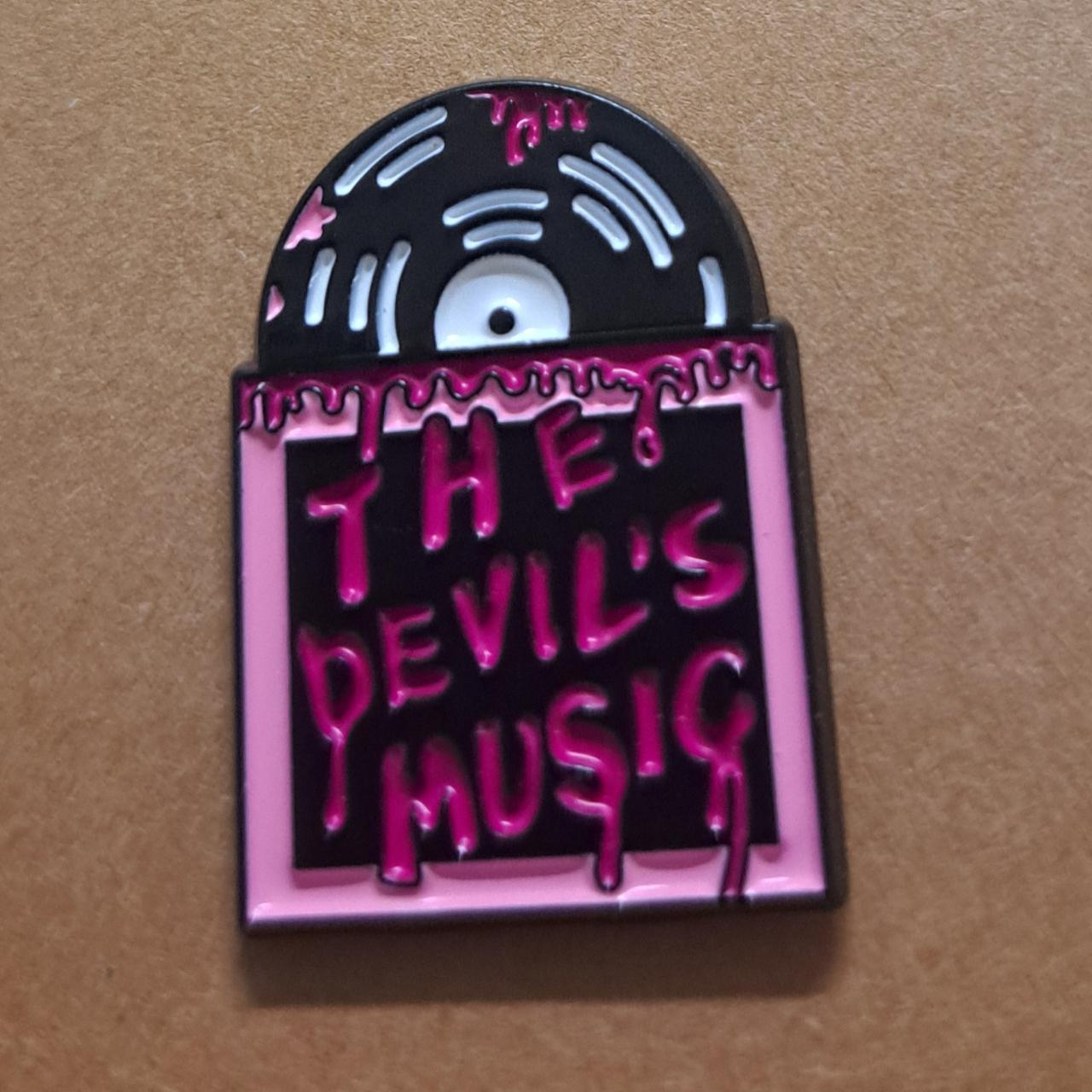 The Devil's Music Pin