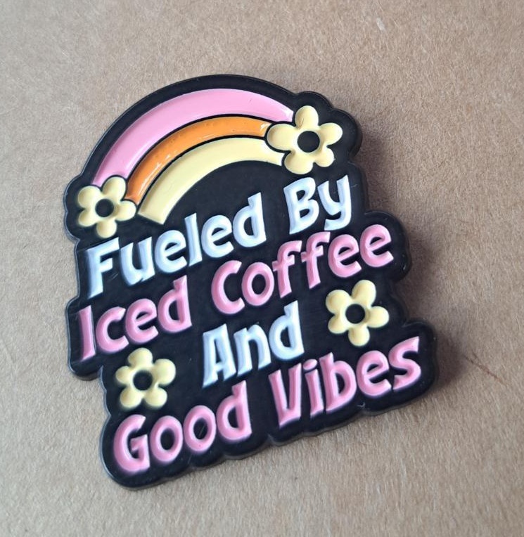 Coffee & Good Vibes Pin
