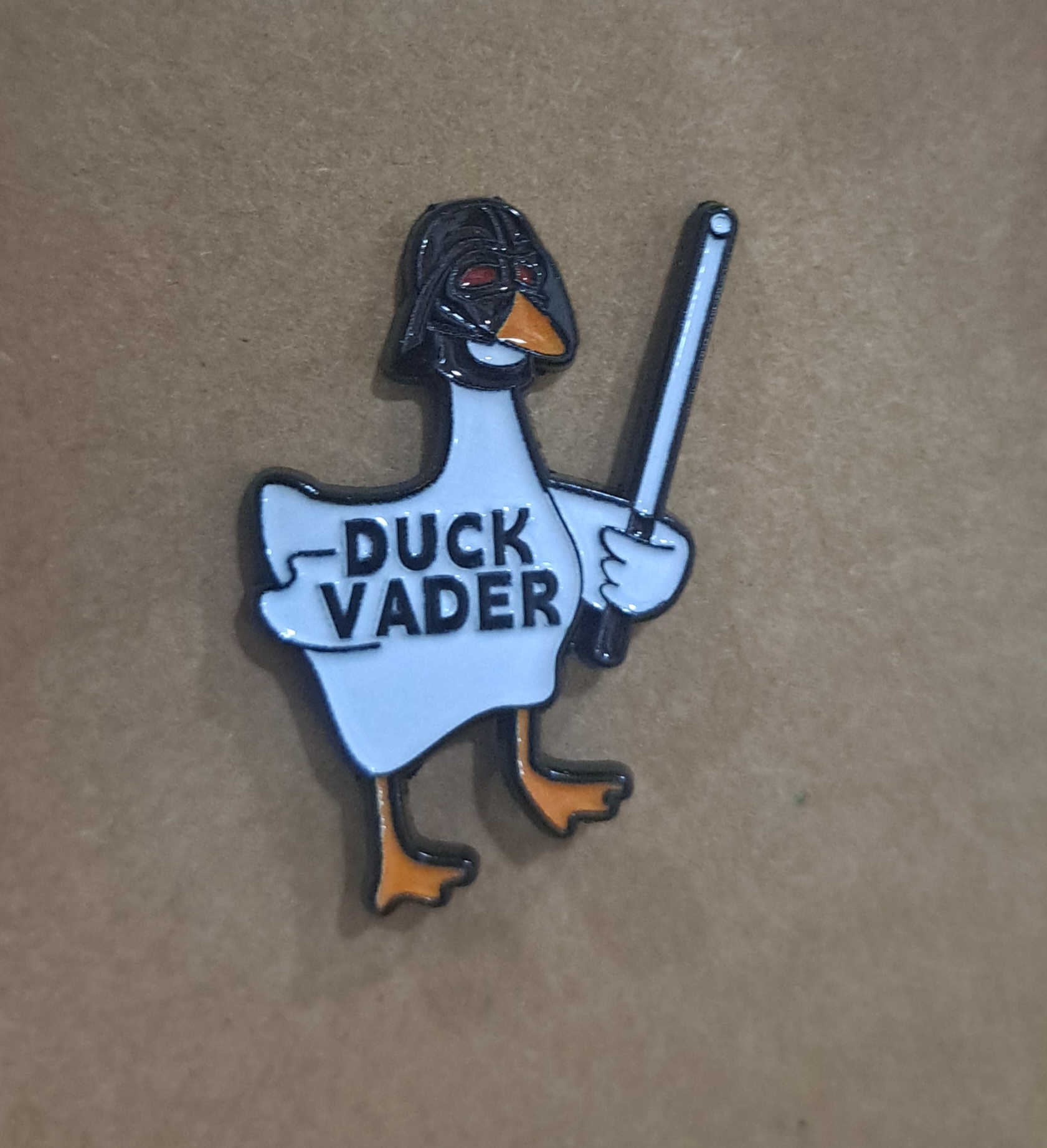 Duck Vader Pin