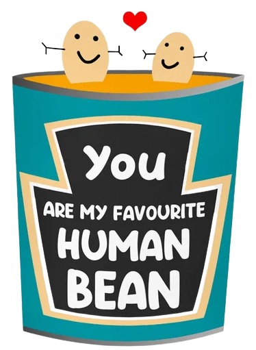 Human Bean Mug