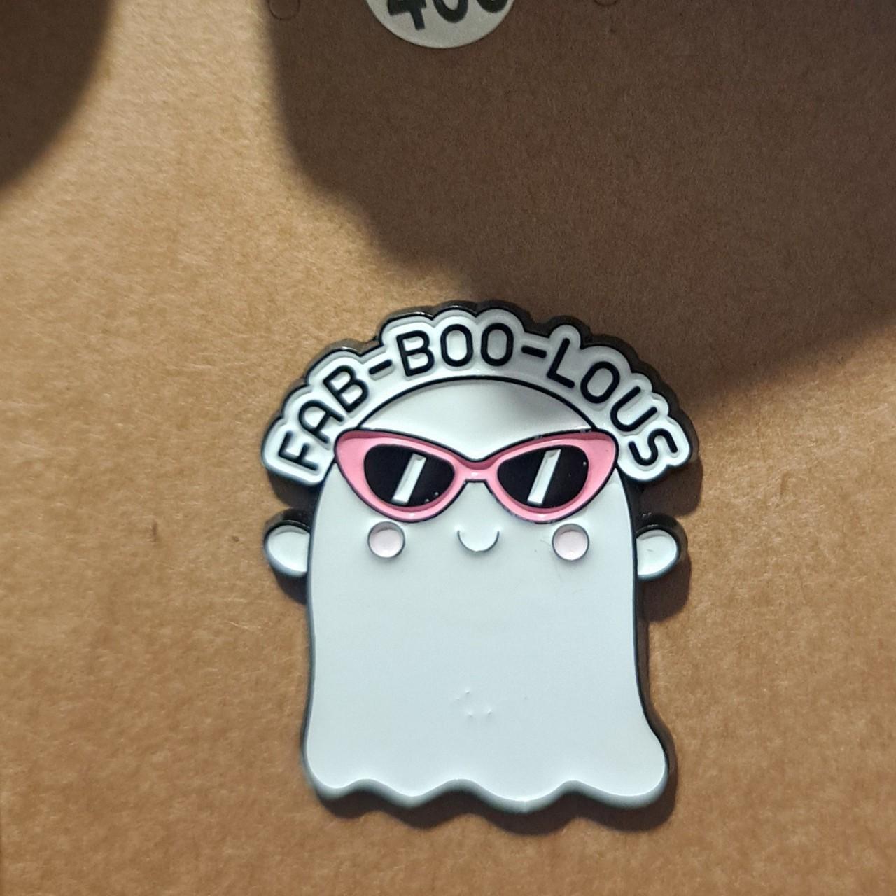 Fab-Boo-Lous Ghost Pin