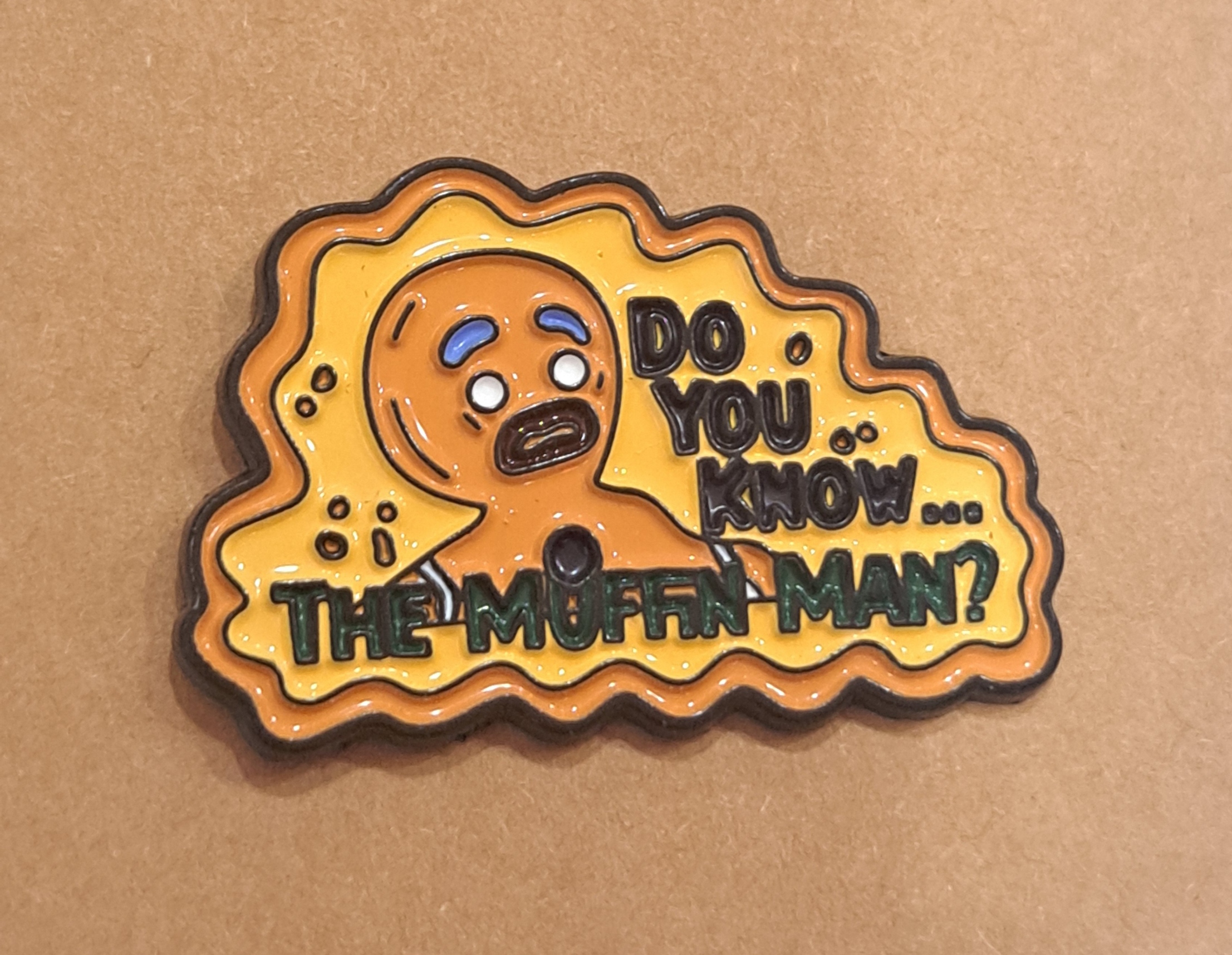 Do You Know The Muffin Man? Pin