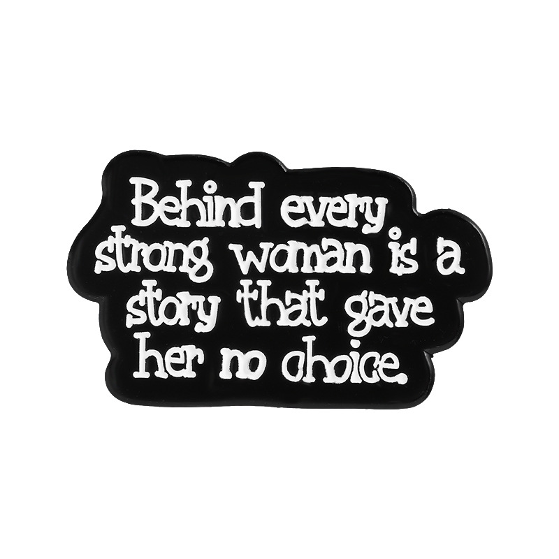 Strong Woman Pin