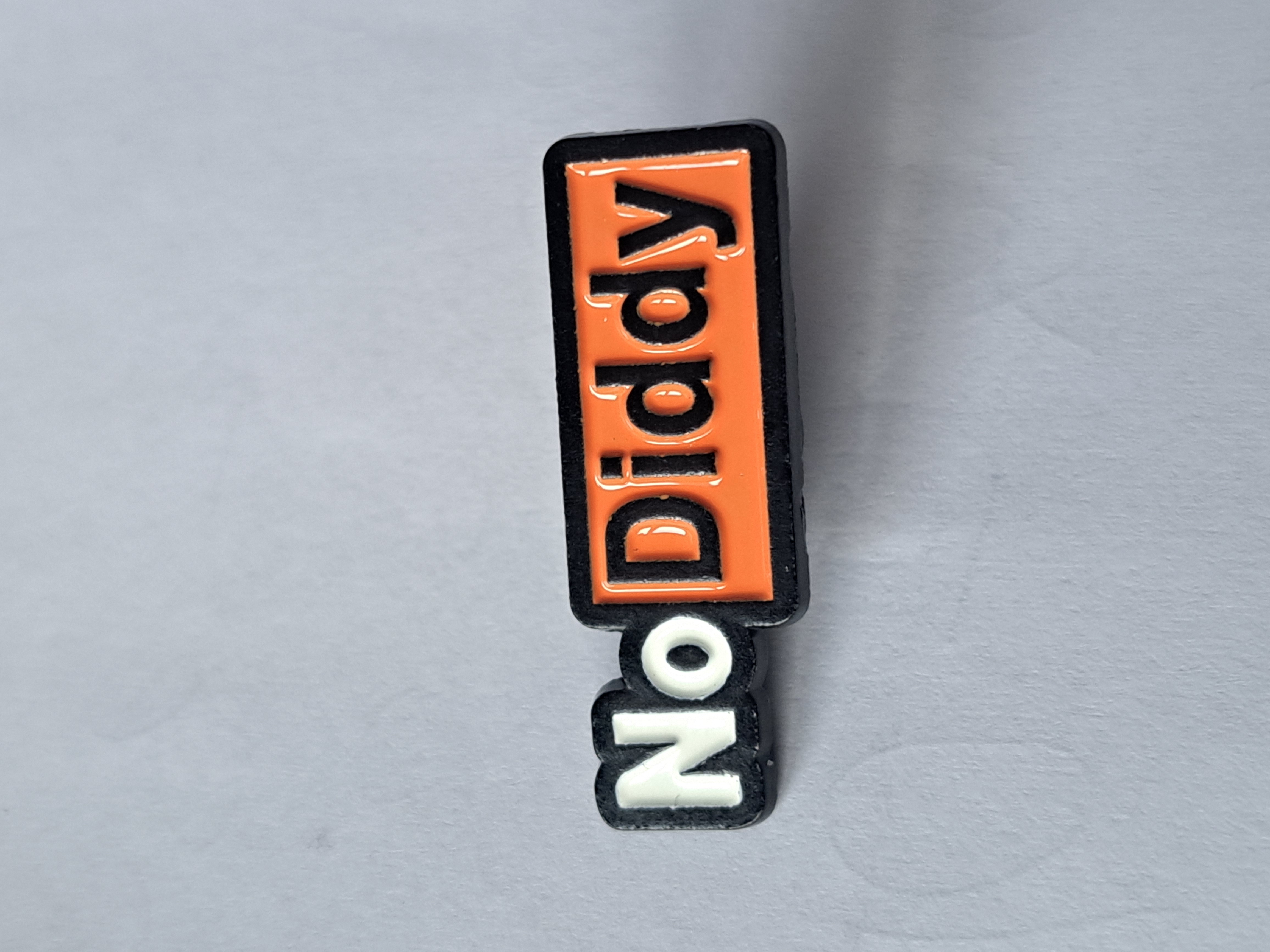 No Diddy Enamel Pin