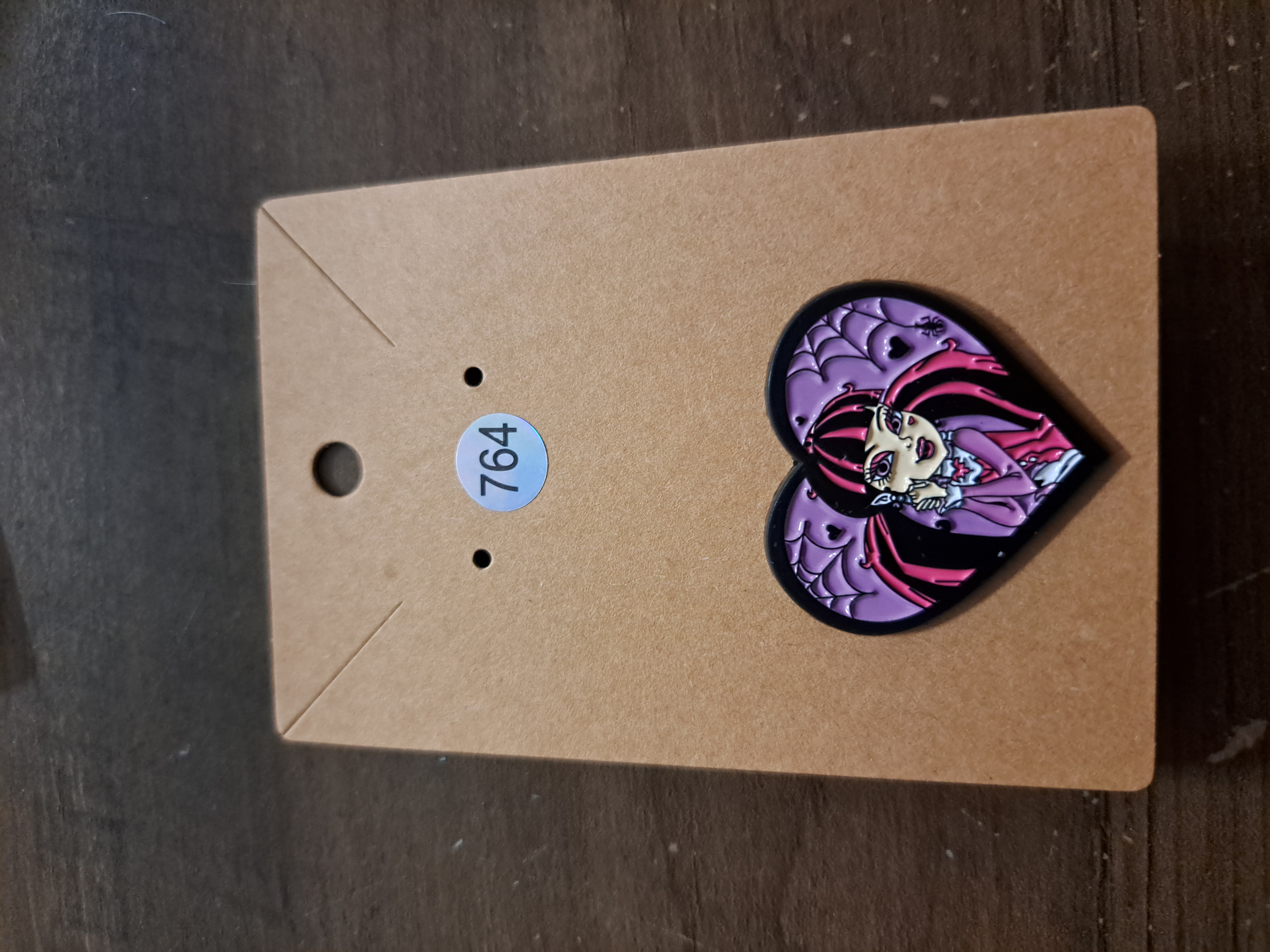 Draculaura Heart Pin