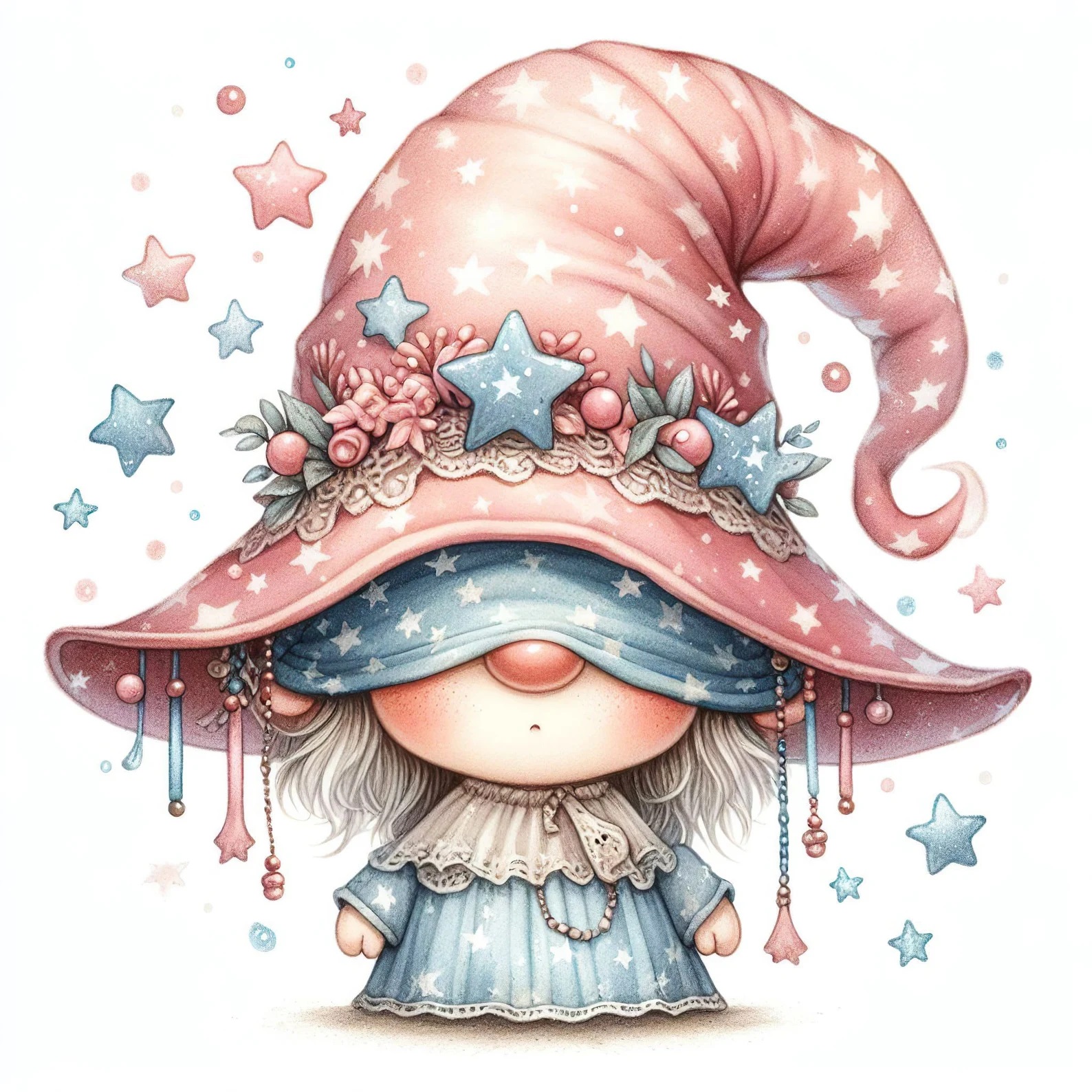 Tea Towels - Sleepy Gnomes