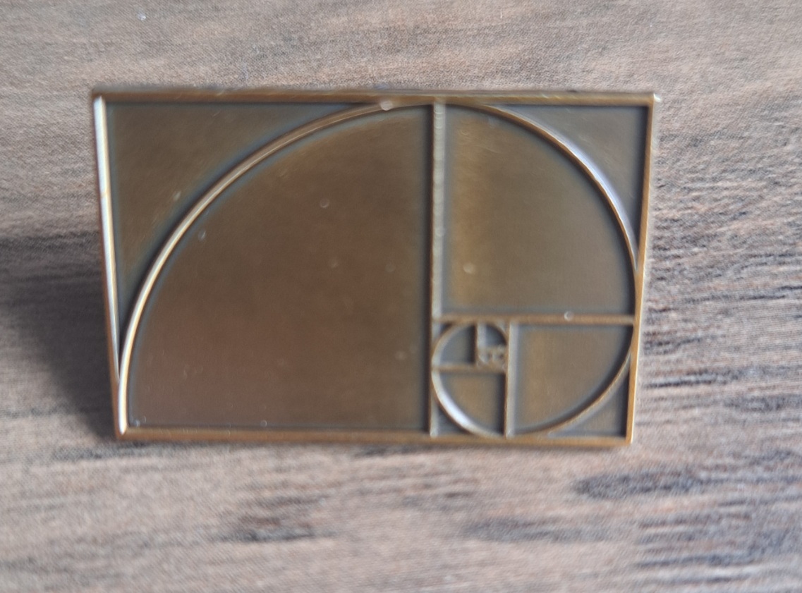 Golden Ratio Pin