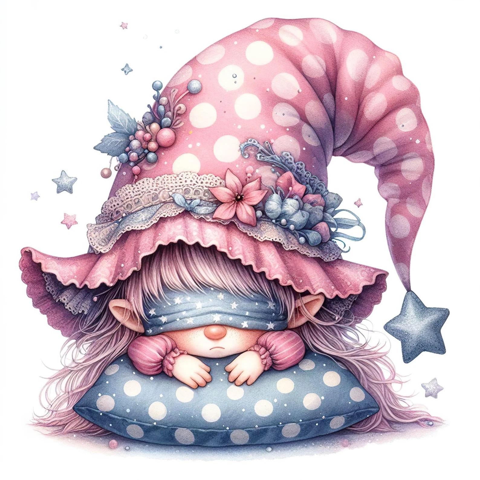 Tea Towels - Sleepy Gnomes